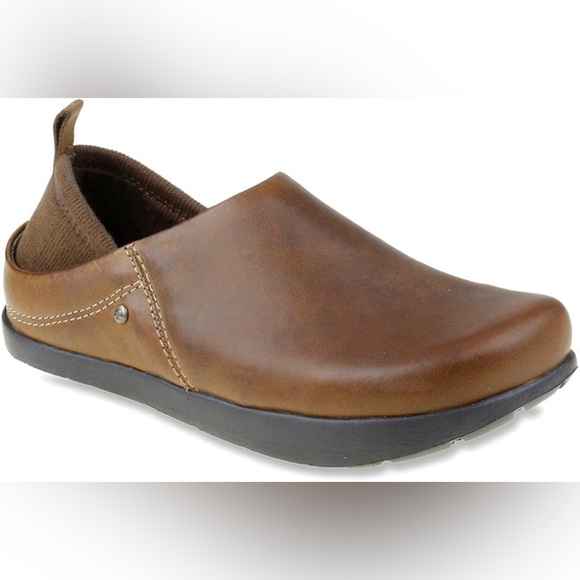 Kalso Earth Shoe Shoes - Kalso Earth Shoe Leather Loafer Wide Toe Box Brown Size 9